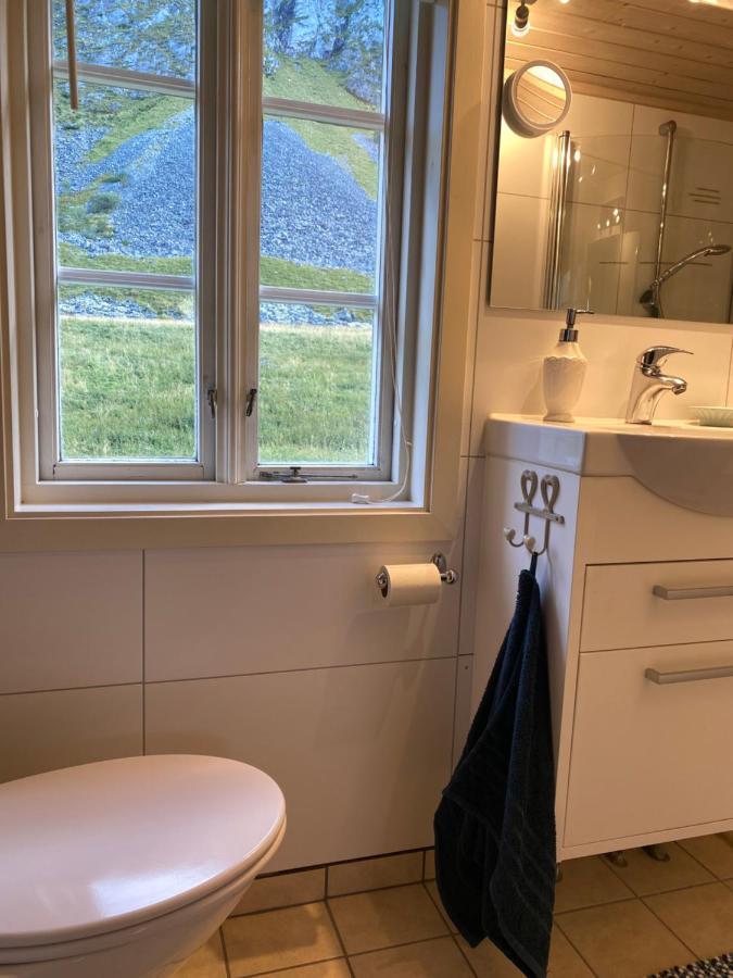 Unstad Cabin With Seaview Unnstad Exteriér fotografie