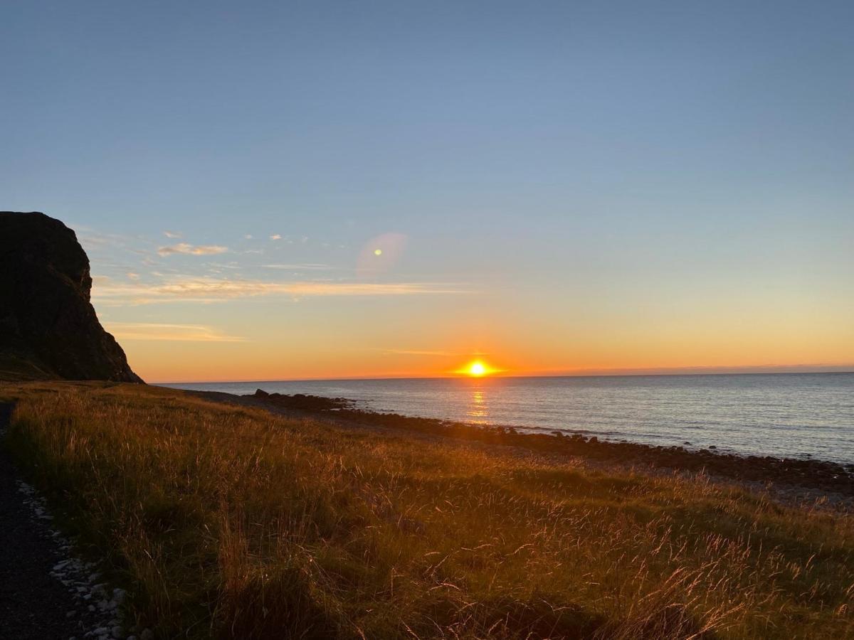 Unstad Cabin With Seaview Unnstad Exteriér fotografie