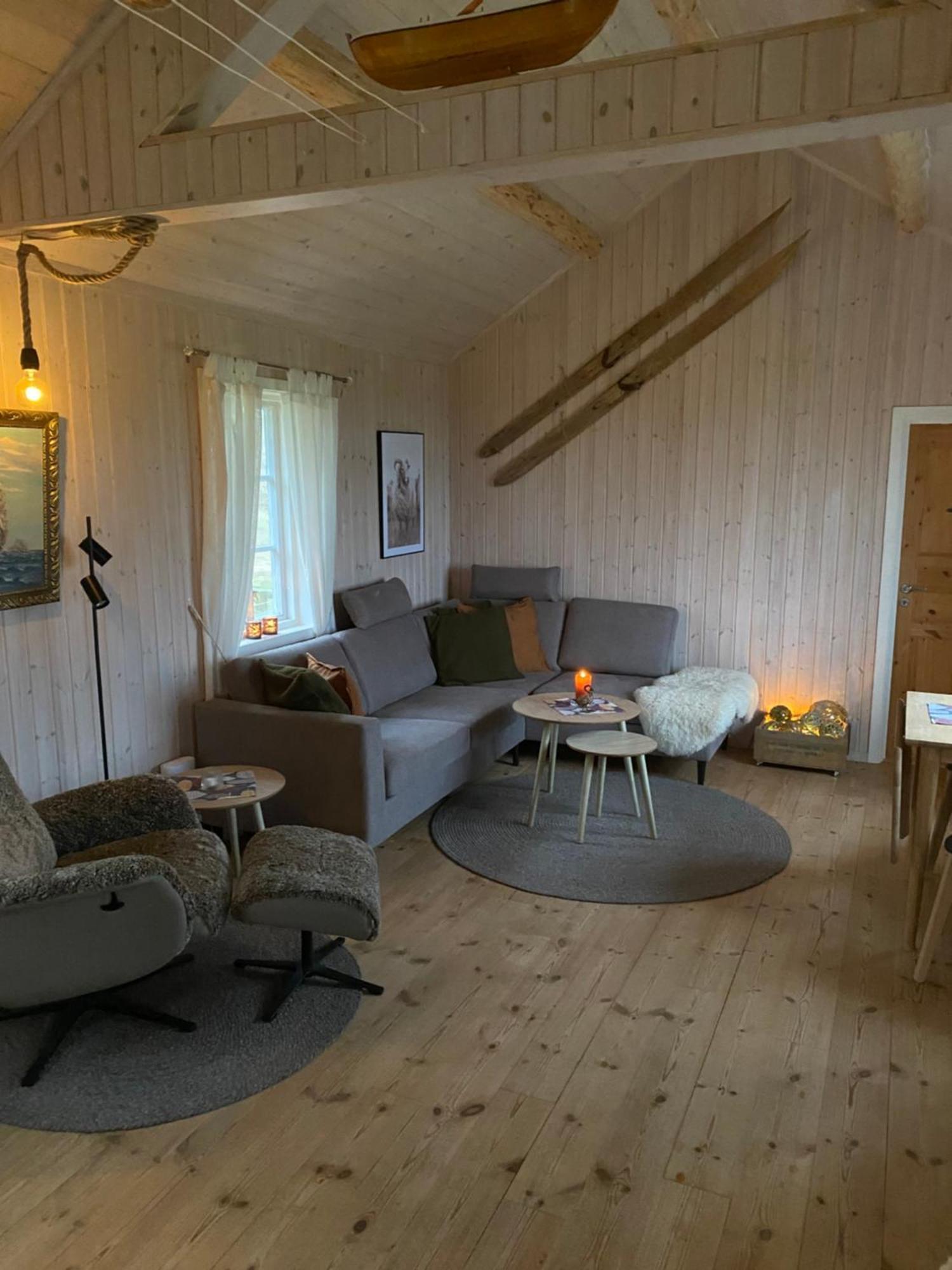 Unstad Cabin With Seaview Unnstad Exteriér fotografie