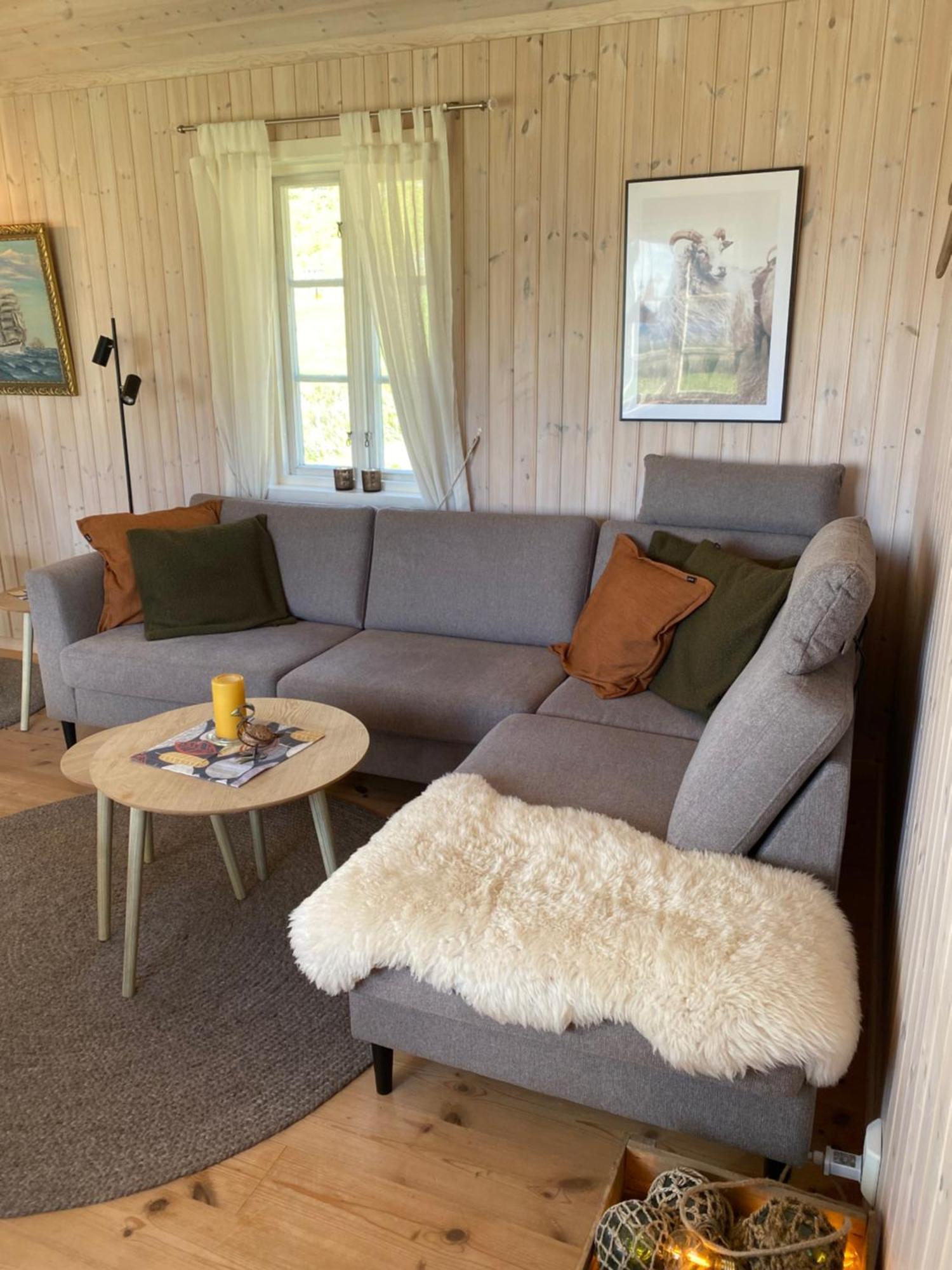 Unstad Cabin With Seaview Unnstad Exteriér fotografie