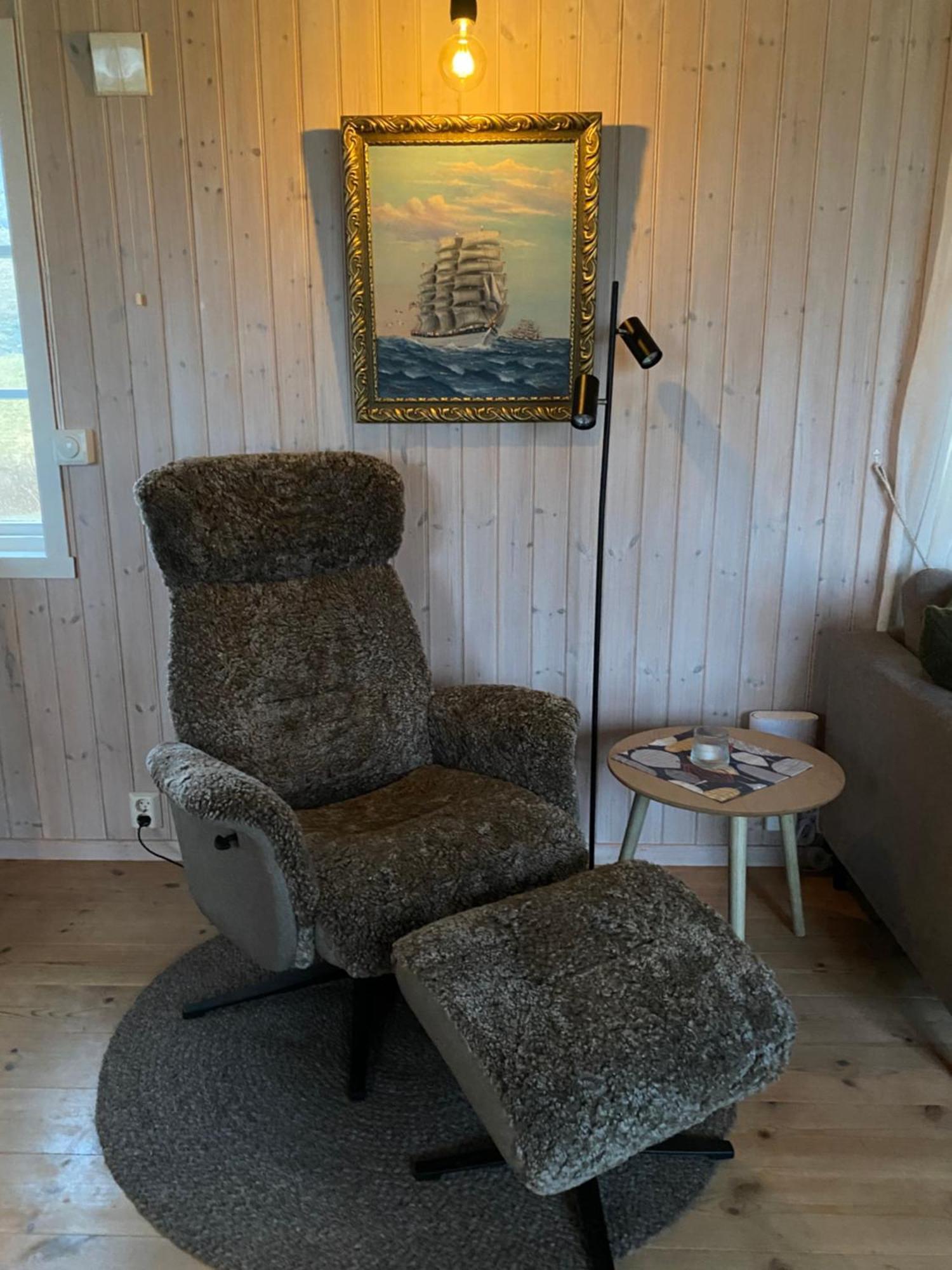 Unstad Cabin With Seaview Unnstad Exteriér fotografie