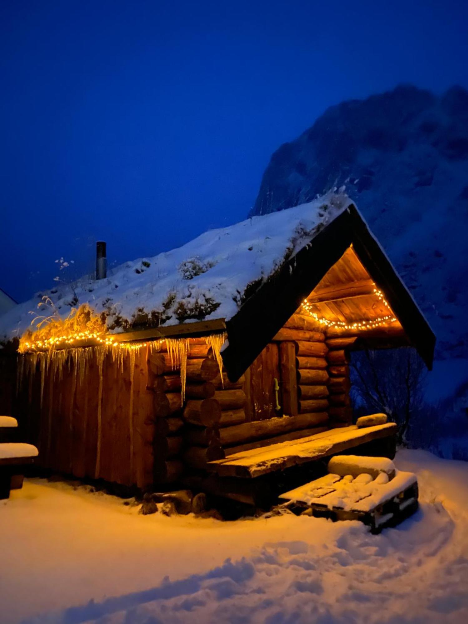 Unstad Cabin With Seaview Unnstad Exteriér fotografie